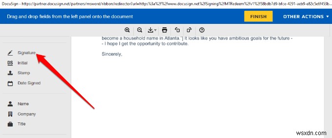 Microsoft Word 문서에 서명 삽입하는 방법 완벽 가이드