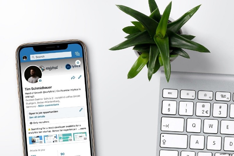 안드로이드·아이폰에서 링크드인(LinkedIn) 데스크톱 사이트 여는 방법