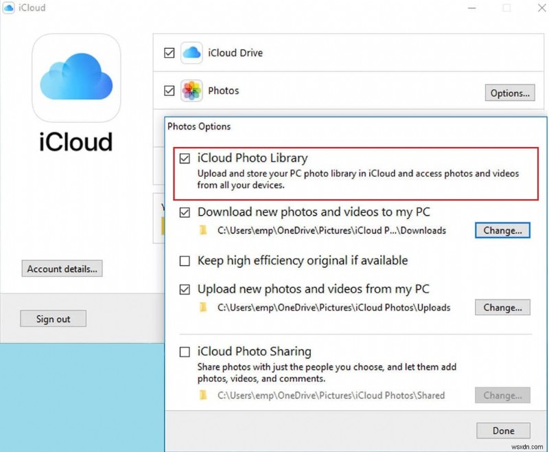 iCloud 사진이 PC에 동기화되지 않는 문제 해결 방법 총정리