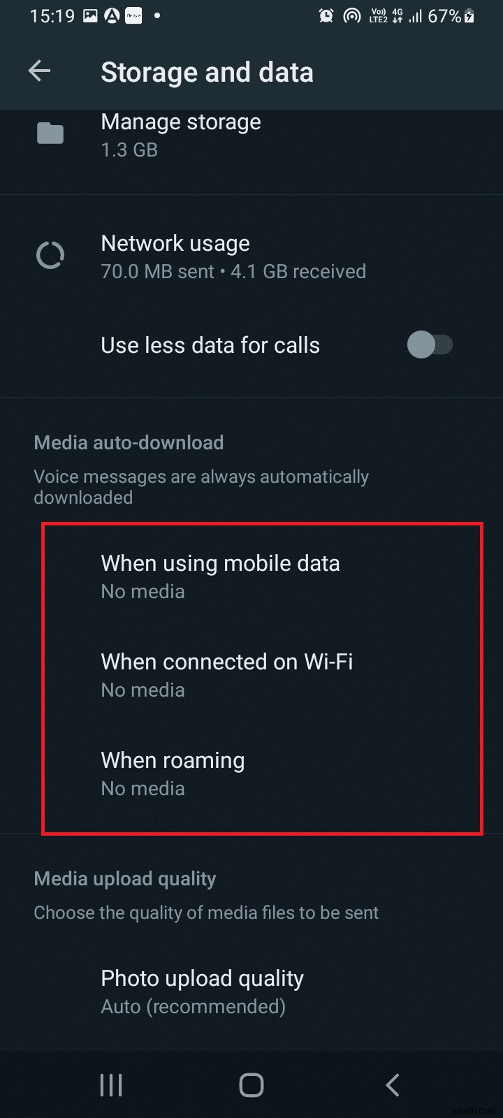 안드로이드·아이폰 WhatsApp(왓츠앱) 미디어 자동 다운로드 끄는 방법