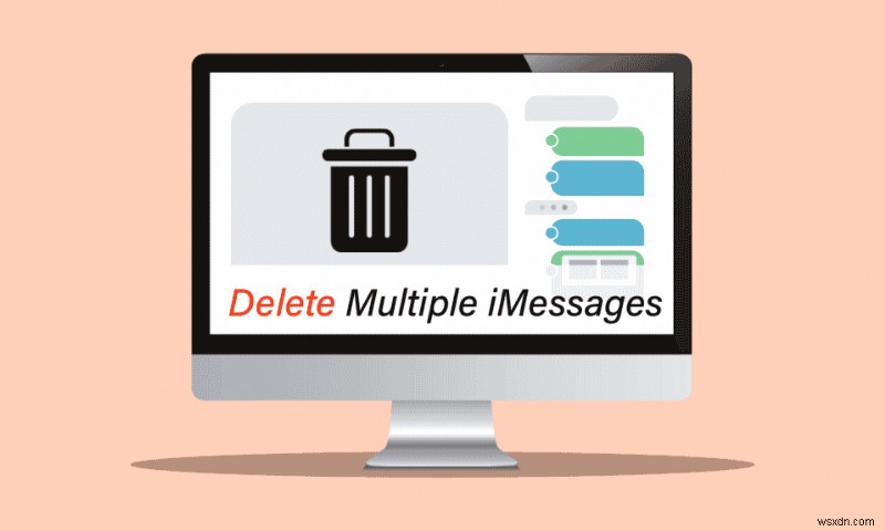 Mac에서 여러 개의 iMessage 한 번에 삭제하는 방법