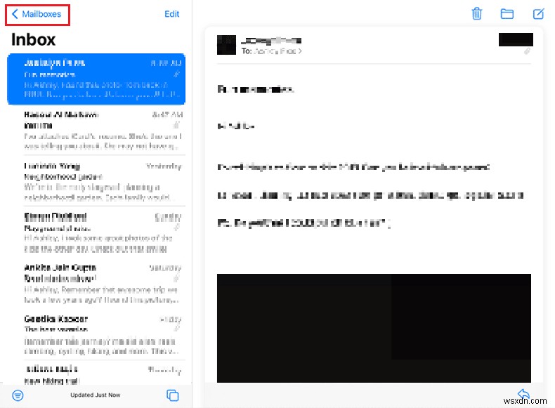 iPad에서 사라진 받은 편지함 복구하는 방법 완벽 가이드