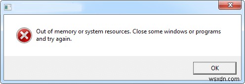 Windows 10 메모리 부족(Out of Memory) 오류 해결 방법 총정리