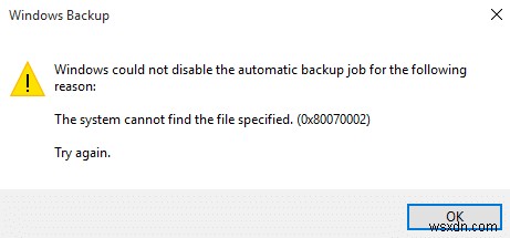 Windows 오류 코드 0x80070002 ‘지정된 파일을 찾을 수 없습니다’ 해결 방법 6가지