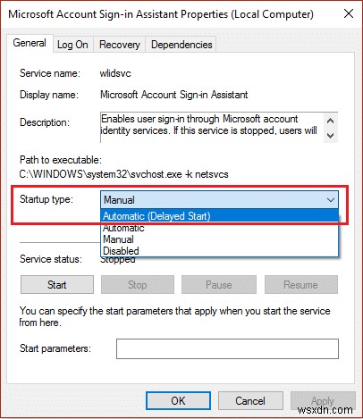 Microsoft 계정이 로컬 계정으로 변경되지 않는 오류 0x80070003 해결 방법