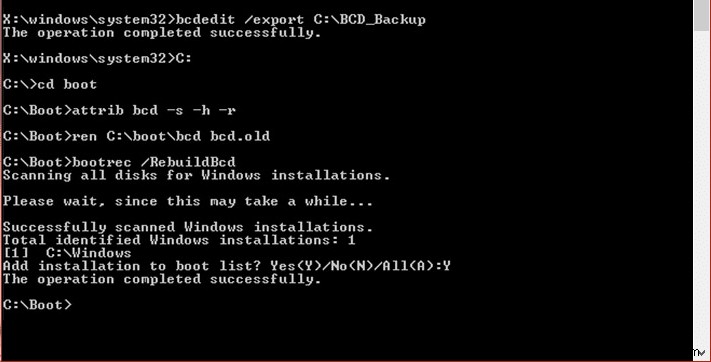 해결 방법: Windows 7/8/10에서  사용 가능한 부팅 장치 없음  오류 고치기
