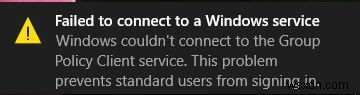 Windows 서비스 연결 실패 오류 해결하는 10가지 방법