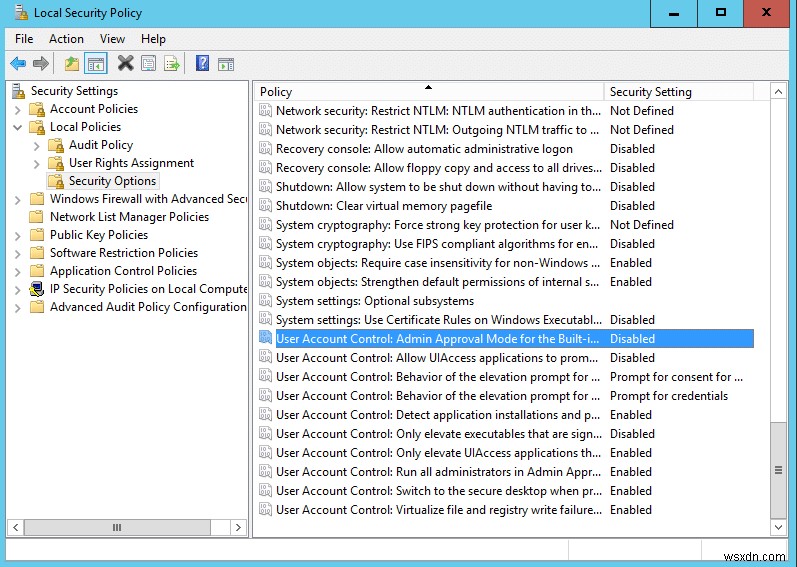 [해결됨] Windows 기본 제공 관리자 계정으로 앱을 열 수 없을 때 대처법