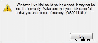Windows Live 메일이 실행되지 않는 문제 해결 방법 5가지