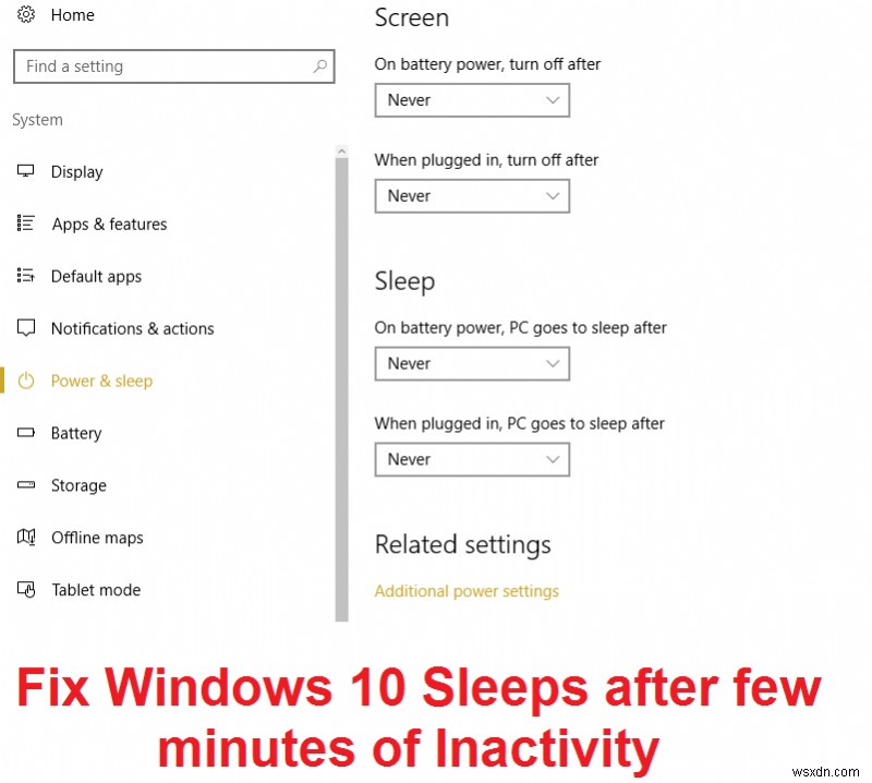 Windows 10 몇 분만 사용하지 않아도 절전 모드 진입? 5가지 해결 방법 총정리