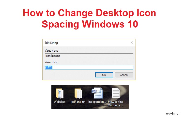 Windows 10에서 바탕화면 아이콘 간격 조정하는 방법 (레지스트리 편집 가이드)