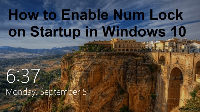 Windows 10 부팅 시 Num Lock 자동 활성화하는 완벽 가이드