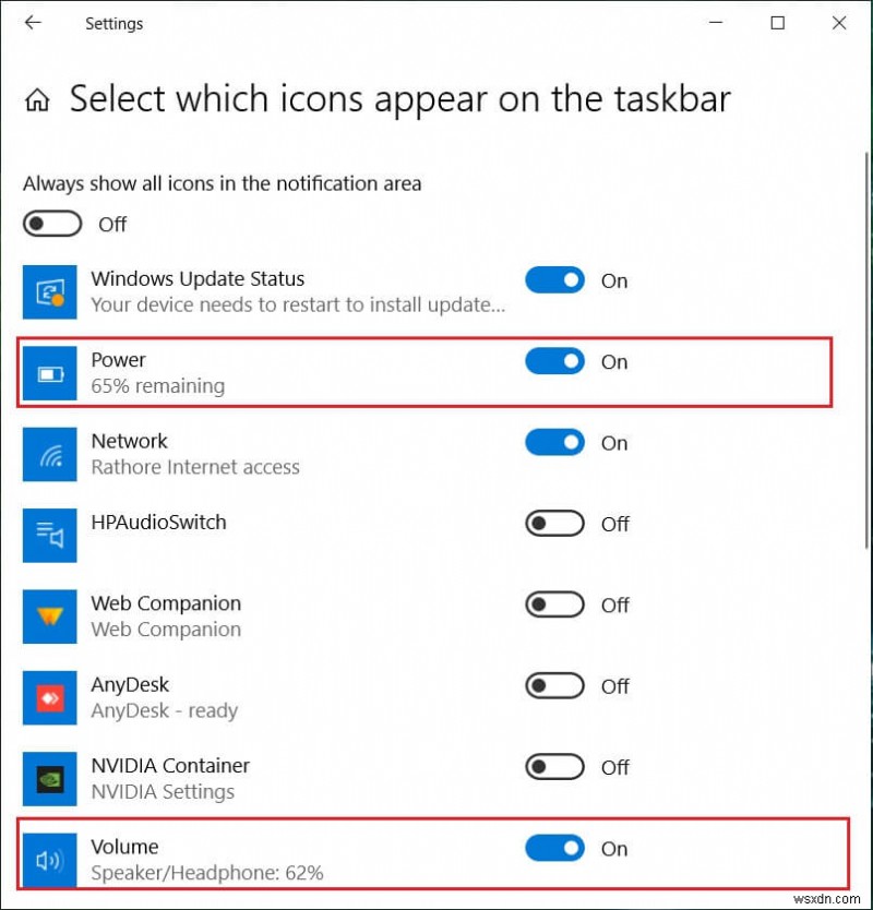 Windows 작업 표시줄에서 사라진 시스템 아이콘 복구하는 완벽 가이드
