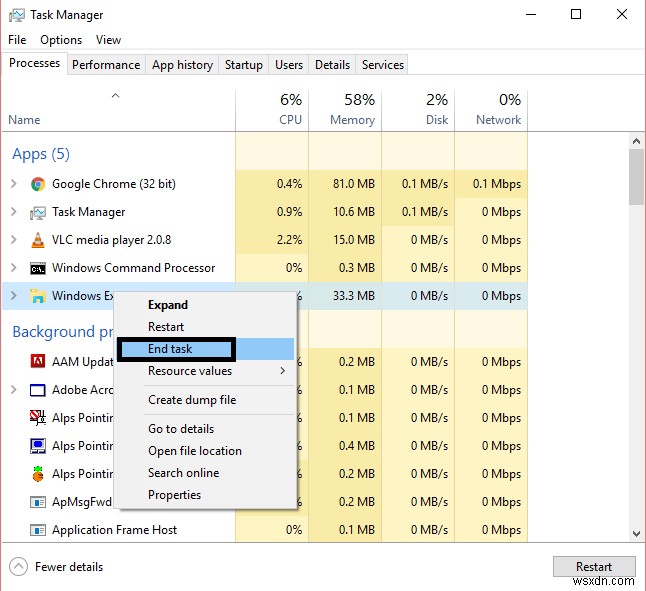 Windows 10 업데이트 후 바탕화면 아이콘이 타일 보기로 바뀔 때 해결 방법