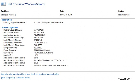 Windows 서비스 호스트 프로세스 작동 중지 오류 해결 방법 7가지