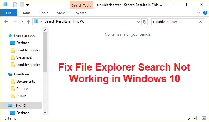 Windows 10 파일 탐색기 검색 안 됨 현상 해결하는 12가지 방법