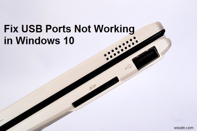 Windows 10에서 USB 포트가 작동하지 않을 때 해결 방법 8가지