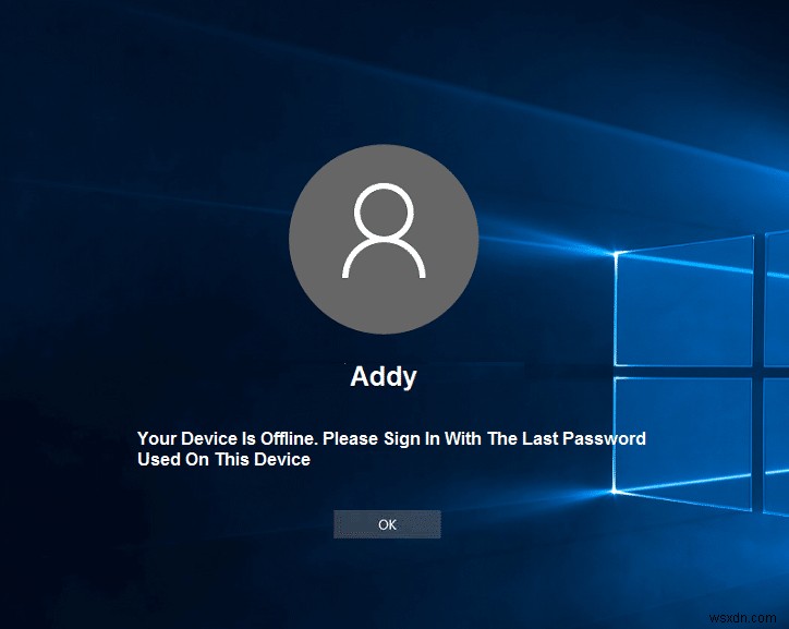Windows 장치가 오프라인 상태입니다 로그인 오류 해결 방법 5가지
