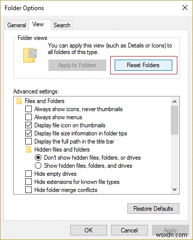 Windows 10에서 폴더 보기 설정이 저장되지 않을 때 해결하는 7가지 방법