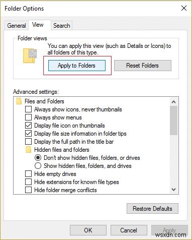 Windows 10에서 폴더 보기 설정이 저장되지 않을 때 해결하는 7가지 방법