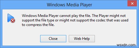 Windows Media Player  파일을 재생할 수 없습니다  오류 해결 방법 총정리