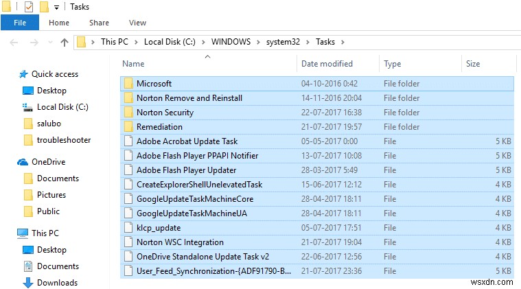 Windows 작업 스케줄러 작업 이미지가 손상되었거나 변조되었습니다 오류 완벽 해결 방법