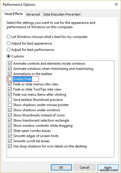Windows 10 작업 표시줄 축소판 미리 보기 켜기 및 끄는 방법