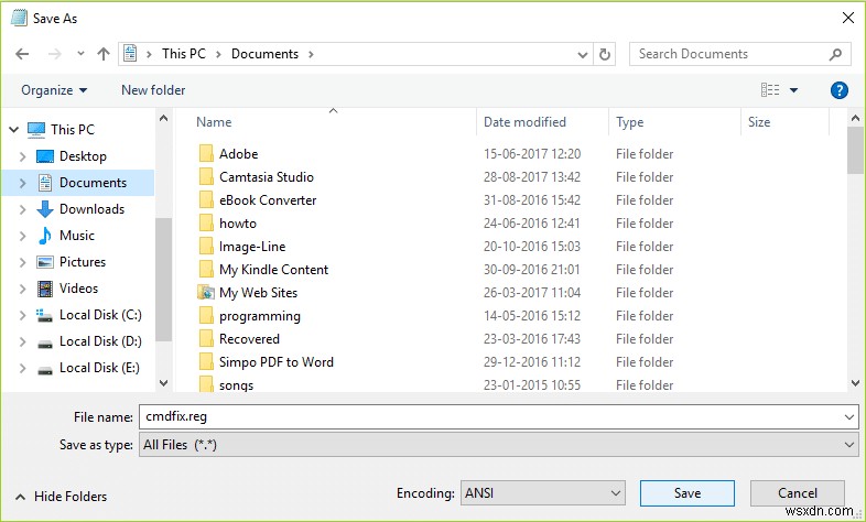 Windows 10 우클릭 메뉴에서 PowerShell을 명령 프롬프트로 교체하는 방법
