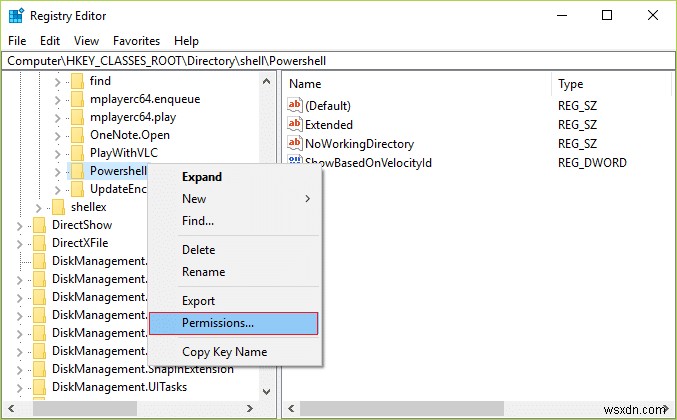 Windows 10 우클릭 메뉴에서 PowerShell을 명령 프롬프트로 교체하는 방법