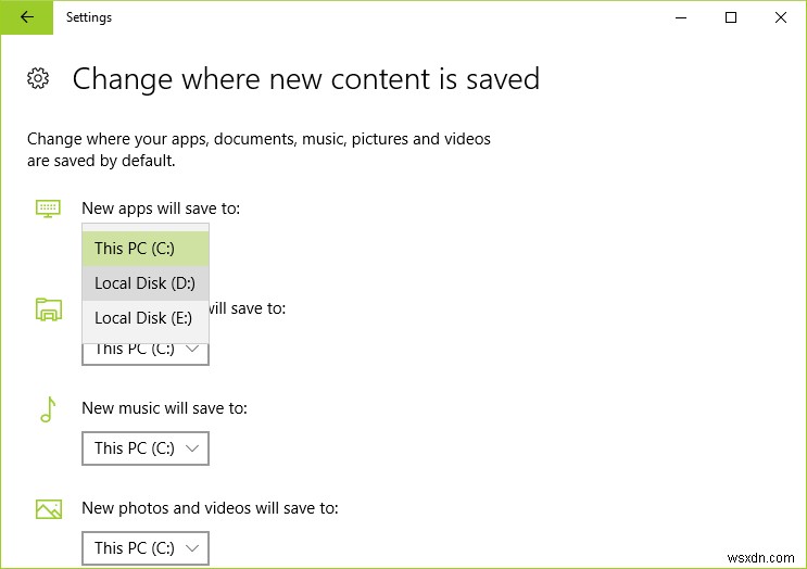 Windows 10 앱을 다른 드라이브로 이동하는 방법 (설치 위치 변경까지 한 번에)