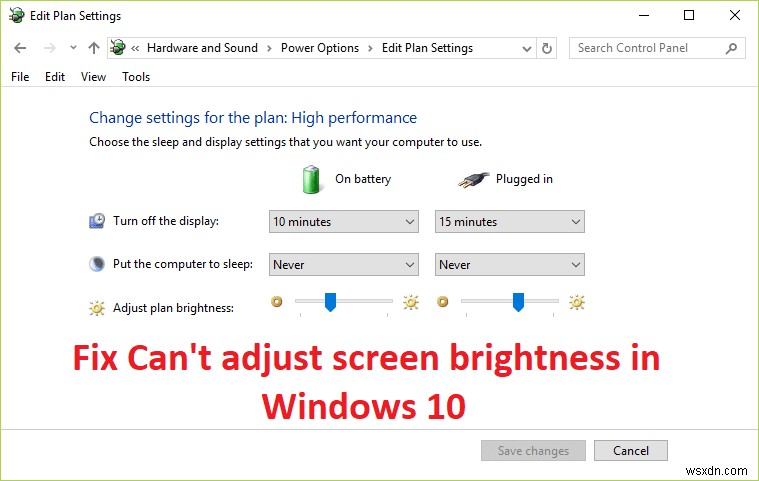 Windows 10에서 화면 밝기 조정이 안 될 때 해결하는 8가지 방법
