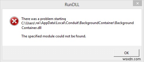 PC 부팅 시 BackgroundContainer.dll 오류 완벽 해결 가이드