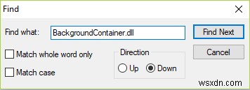 PC 부팅 시 BackgroundContainer.dll 오류 완벽 해결 가이드