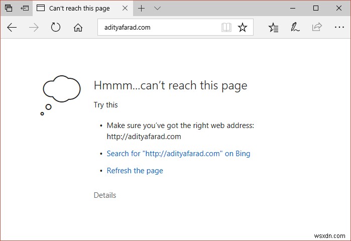 Microsoft Edge  흠, 이 페이지에 연결할 수 없습니다  오류 완벽 해결 가이드