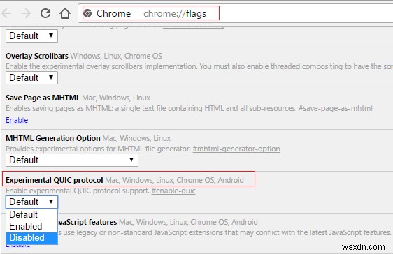 Chrome ERR_QUIC_PROTOCOL_ERROR 오류 해결 방법 총정리
