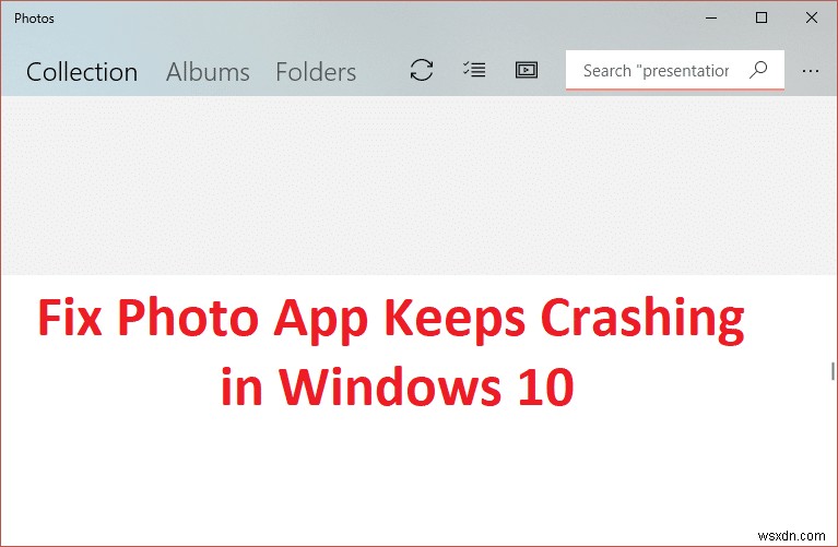 Windows 10 사진 앱 계속 충돌하는 문제 해결 방법 총정리