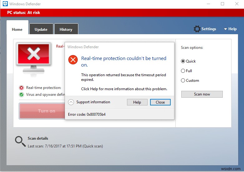 Windows 10에서 Windows Defender가 시작되지 않을 때 해결하는 12가지 방법