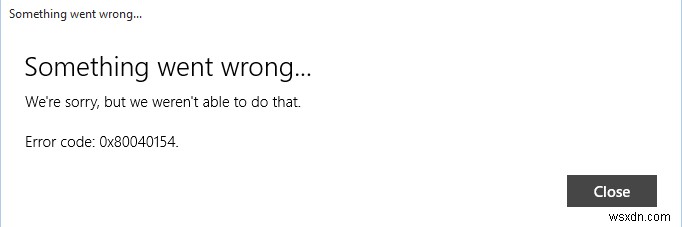 Windows 10 메일 오류 0x80040154 또는 0x80c8043e 완벽 해결 가이드