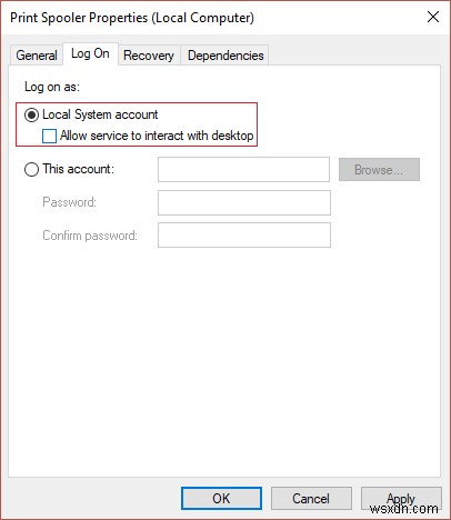 Windows 로컬 컴퓨터의 인쇄 스풀러 서비스를 시작할 수 없습니다 오류 해결 방법