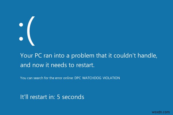 DPC Watchdog 위반(BSOD) 오류, 이렇게 해결하세요 – Windows 10 완벽 대처 가이드