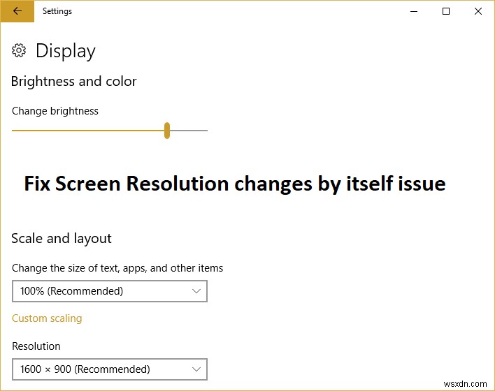 Windows 10 화면 해상도가 자동으로 변경될 때 해결하는 8가지 방법