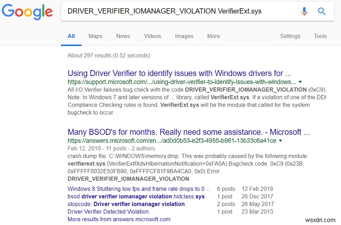 Windows 10에서 메모리 덤프 파일을 읽는 방법