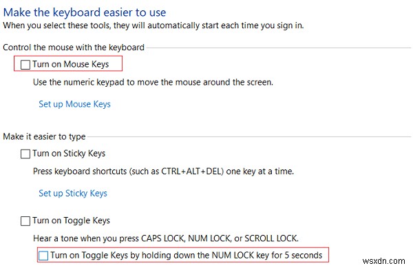 Windows 10에서 숫자 키패드가 작동하지 않을 때 해결하는 방법