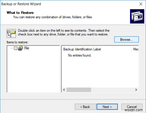 Windows 10에서 NTBackup BKF 백업 파일 복원하는 완벽 가이드