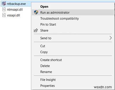 Windows 10에서 NTBackup BKF 백업 파일 복원하는 완벽 가이드