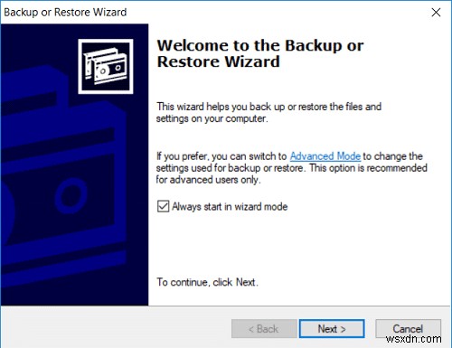 Windows 10에서 NTBackup BKF 백업 파일 복원하는 완벽 가이드