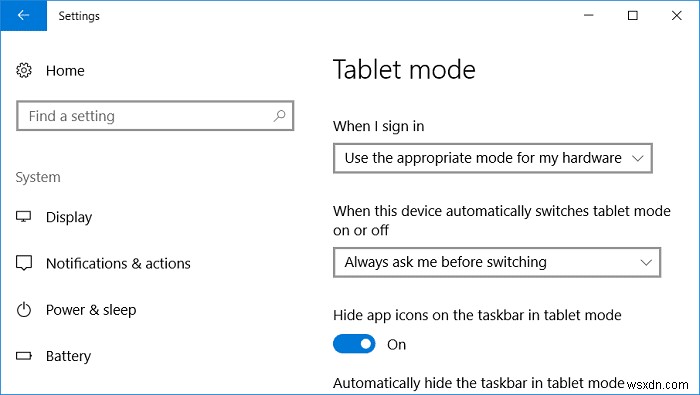 Windows 10에서 태블릿 모드로 전환하는 3가지 방법