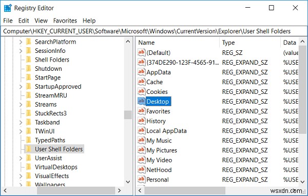 [해결] Windows  바탕 화면이 사용할 수 없는 위치를 참조합니다  오류 수정 방법