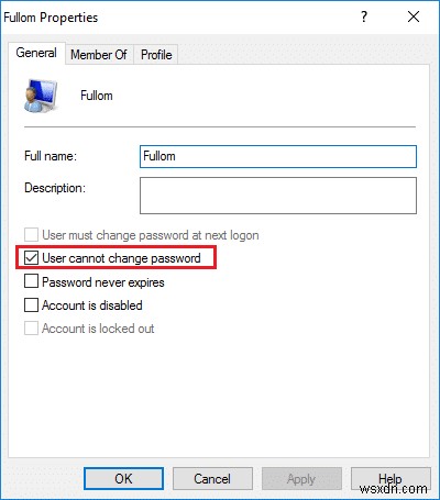 Windows 10에서 사용자가 암호를 변경하지 못하도록 차단하는 4가지 방법