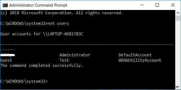 Windows 10에서 사용자가 암호를 변경하지 못하도록 차단하는 4가지 방법